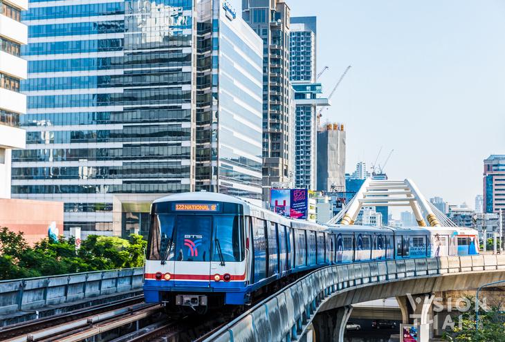 曼谷石龍軍路只要搭乘曼谷捷運BTS即可方便抵達（示意圖：VISION THAI 看見泰國）