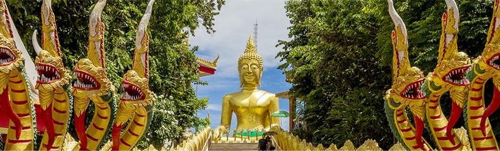 超过九成泰国人信奉塔娜娃达佛教。（来源：泰旅局）