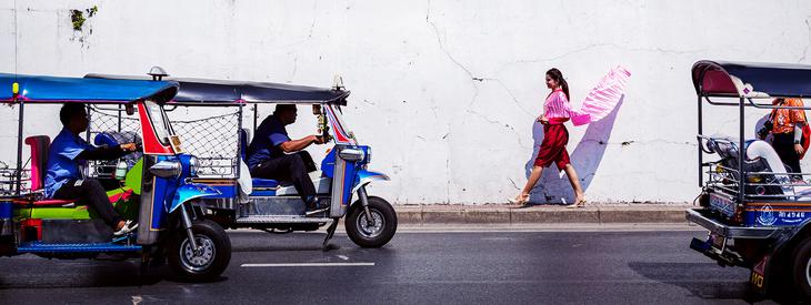 嘟嘟車是遊覽泰國曼谷市區的最佳交通工具（來源：泰旅局）